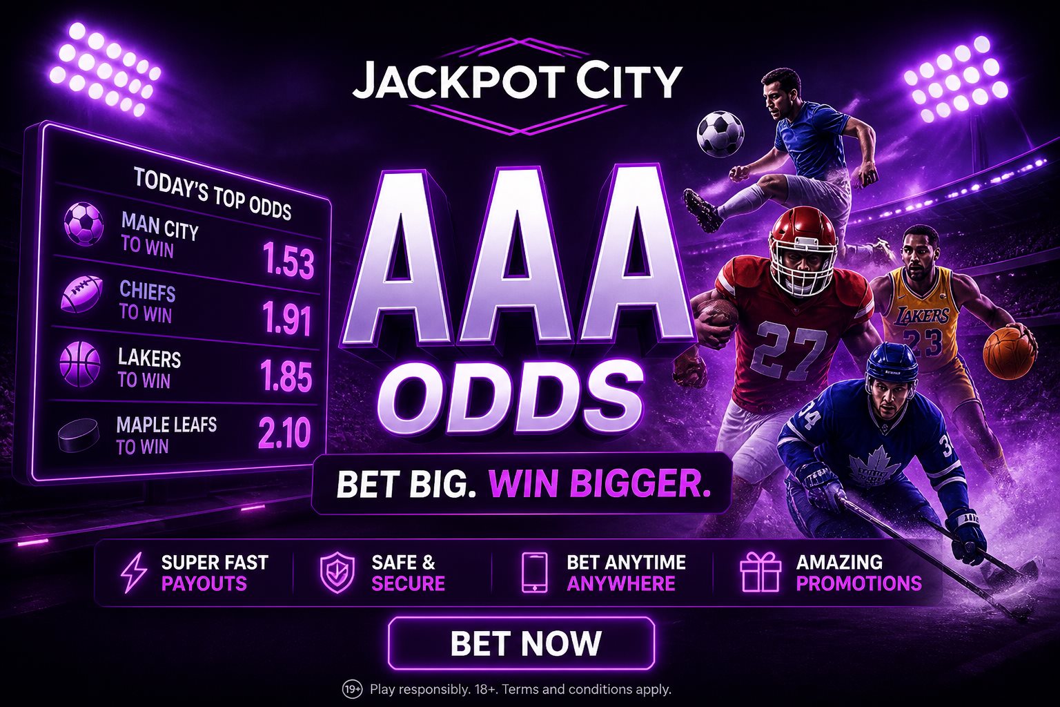 Jackpot City promo